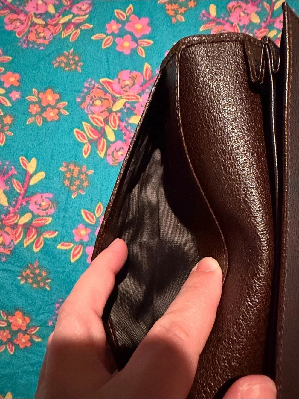 Gucci Beige Brown GG Canvas Long Wallet - Picture 9 of 9